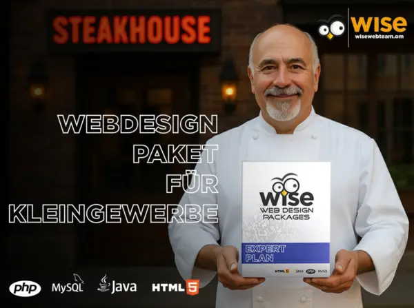 Website Erstellen Lassen Mit Wise Webagentur – Expert Plan Für Kleine Unternehmen, Restaurants Und Friseure.